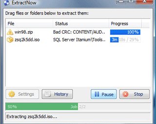 ExtractNow -- универсальный распаковщик архивов