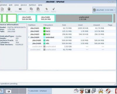 Parted Magic 1.9 -- бесплатный редактор разделов HDD