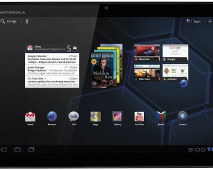 Apple вновь судится с Motorola, теперь из-за планшета Xoom