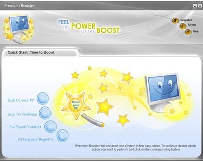 Premium Booster -- программа для оптимизации настроек системы