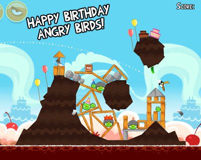 Angry Birds стукнуло 2 года