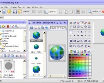 IconWorkshop 6.10 -- новые иконки своими руками